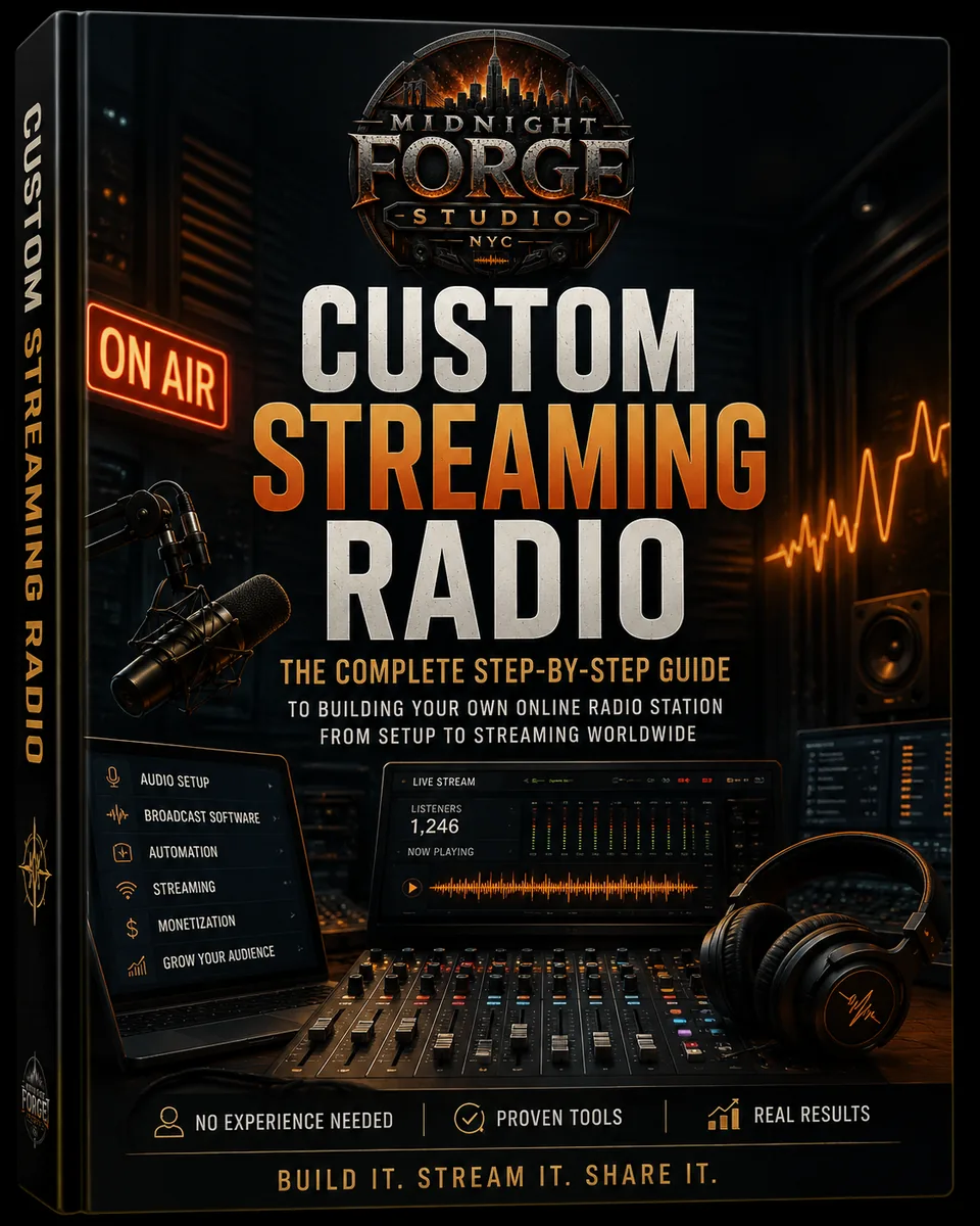 Custom Streaming Radio guide cover