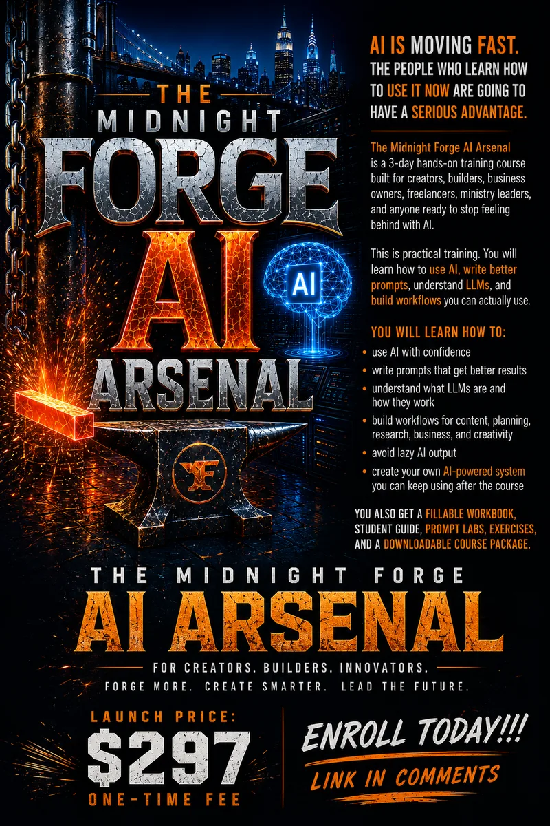 The Midnight Forge AI Arsenal course cover